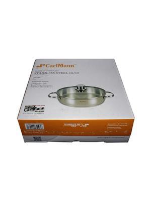 Bộ nồi chảo thép Cacbon Carlmann 7 món TC-7087