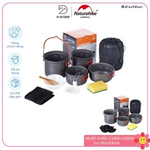 Bộ nồi du lịch Naturehike NH18T018-G