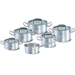 Bộ Nồi Fissler Original-Profi Collection Stainless Steel 6 Món