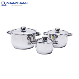 Bộ nồi FiveStar FS06C2 (FS06C-2) - bộ 3 nồi