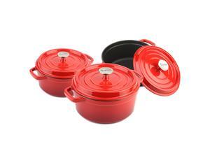 Bộ nồi gang đúc tráng men Rapido RK202224