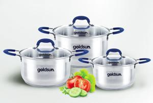 Bộ nồi goldsun GD21-3506SG 5 đáy