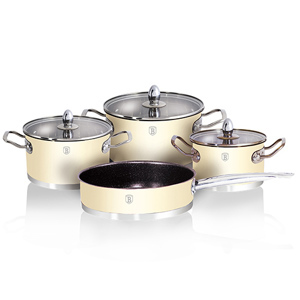 Bộ nồi Hafele Berlinger Haus 7 món màu Kem 531.08.006