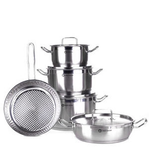 Bộ nồi H&E Cook PR-HEC9P - 5 chiếc