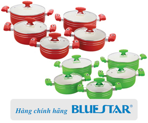 Bộ nồi hợp kim nhôm Bluestar BSU-0814