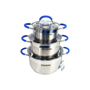 Bộ nồi inox 3 món Povena PVN-C5