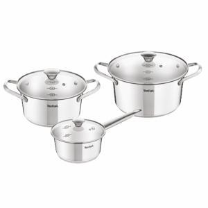 Bộ nồi inox 304 Tefal Simpleo B907S644 16cm -20cm -24cm