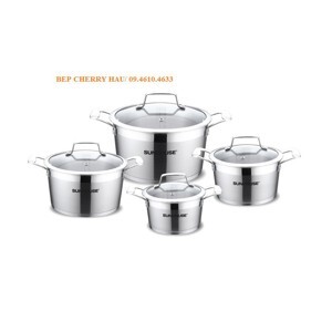 Bộ nồi inox 5 đáy Sunhouse SH783
