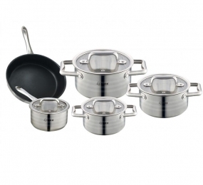 Bộ nồi inox 5 món Arber Dolphin
