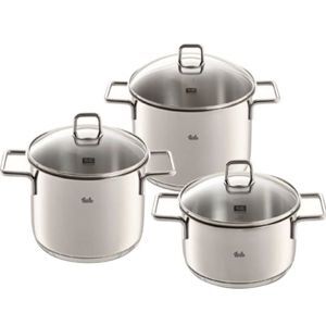 Bộ nồi inox cao cấp Fissler Munchen 3 món