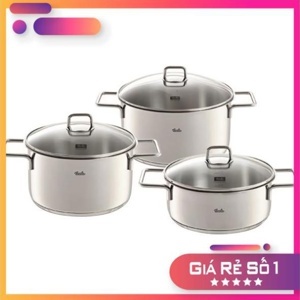 Bộ nồi inox cao cấp Fissler Munchen 3 món