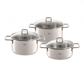 Bộ nồi inox cao cấp Fissler Munchen 3 món