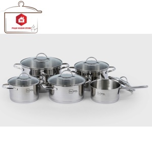 Bộ nồi inox Cao Cấp Kitchi FiveStar