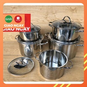 Bộ nồi inox Cao Cấp Kitchi FiveStar