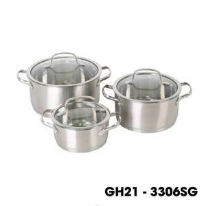 Bộ nồi inox GH21-3306SG