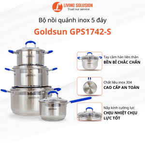 Bộ nồi inox Goldsun GPS1742-S