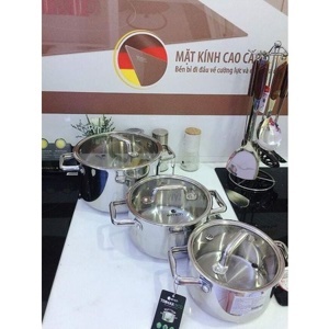 Bộ nồi inox liền khối Elmich Trimax ECO EL-8000