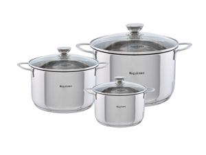 Bộ nồi inox Nagakawa NAG1351