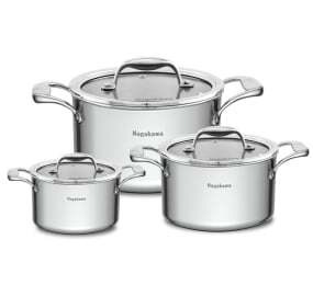 Bộ nồi inox Nagakawa Natsu NAG1356