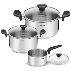 Bộ nồi inox Tefal Primary 16/18/20cm E308S674