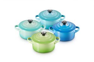 Bộ nồi mini LeCreuset Mini-Cocotte Marseille, 4 chiếc