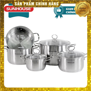 Bộ nồi nấu ăn Sunhouse SH895