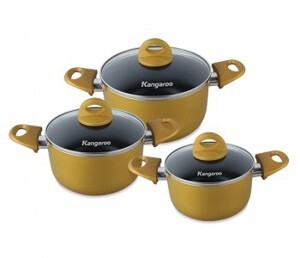 Bộ nồi nhôm Kangaroo KG935