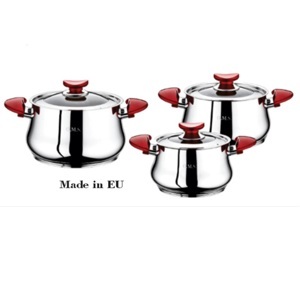 Bộ nồi ORBIT MODEL inox 3 món O.M.S 1005/3