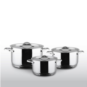 Bộ nồi từ 3 chiếc Chefs Inox EH-CW3304