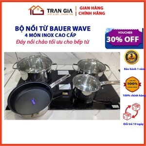 Bộ nồi từ Bauer 4 chiếc