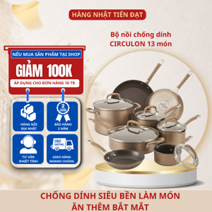 Bộ nồi từ Circulon 13 món