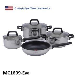 Bộ nồi từ inox Eurosun MC1609-Eva