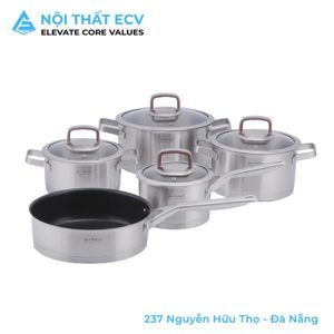 Bộ nồi từ inox Eurosun MC1808-Royal