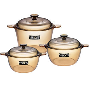 Bộ nồi Vision VS330 (VS-330) - Nồi thủy tinh