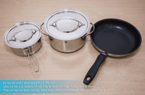 Bộ nồi WMF Gala Plus 3PC Set