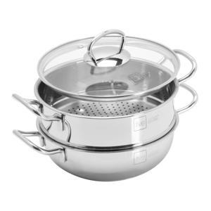 Bộ nồi xửng hấp nắp inox Fivestar - 26 cm