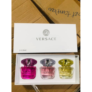 Bộ nước hoa 3 chai Versace mini - 3 x 30ml