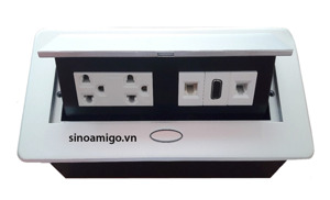 Bộ ổ cắm âm bàn Sinoamigo STS-201A