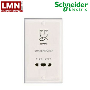 Bộ ổ cắm dao cạo râu Schneider E727_WE
