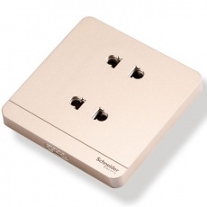 Bộ ổ cắm đôi 2 chấu 10A E83426U2_WG