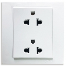 Bộ ổ cắm đôi 3 chấu 16A KB426UES2_AS_G19