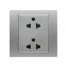 Bộ ổ cắm đôi 3 chấu 16A KB426UES2_AS_G19