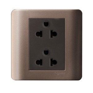 Bộ ổ cắm đôi 3 chấu Schneider E84426UES2_SZ_G19 - 16A
