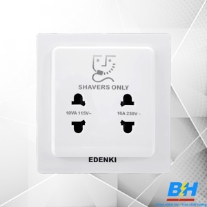 Bộ ổ cắm đôi dành cho máy cạo râu Edenki EE-702