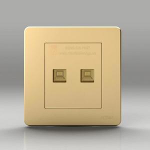 Bộ ổ cắm đôi mạng Uten Q7G-2PC