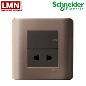 Bộ ổ cắm đơn 2 chấu + công tắc Zencelo Series Schneider E8415U-SZ-G19