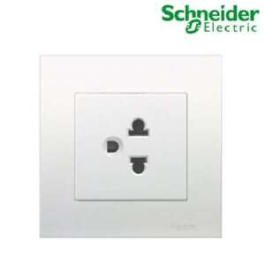 Bộ ổ cắm đơn 3 chấu Schneider KB426UEST-G19