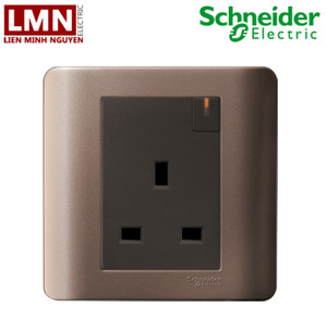 Bộ ổ cắm đơn + công tắc Zencelo Schneider E8415D_SZ_G19