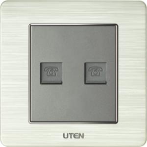 Bộ ổ cắm đơn điện thoại Uten V6.0G-1TEL