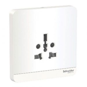 Bộ ổ cắm đơn Zencelo Schneider E83426TS_WE_G19